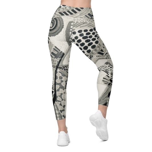 Crossover Leggings with Pockets